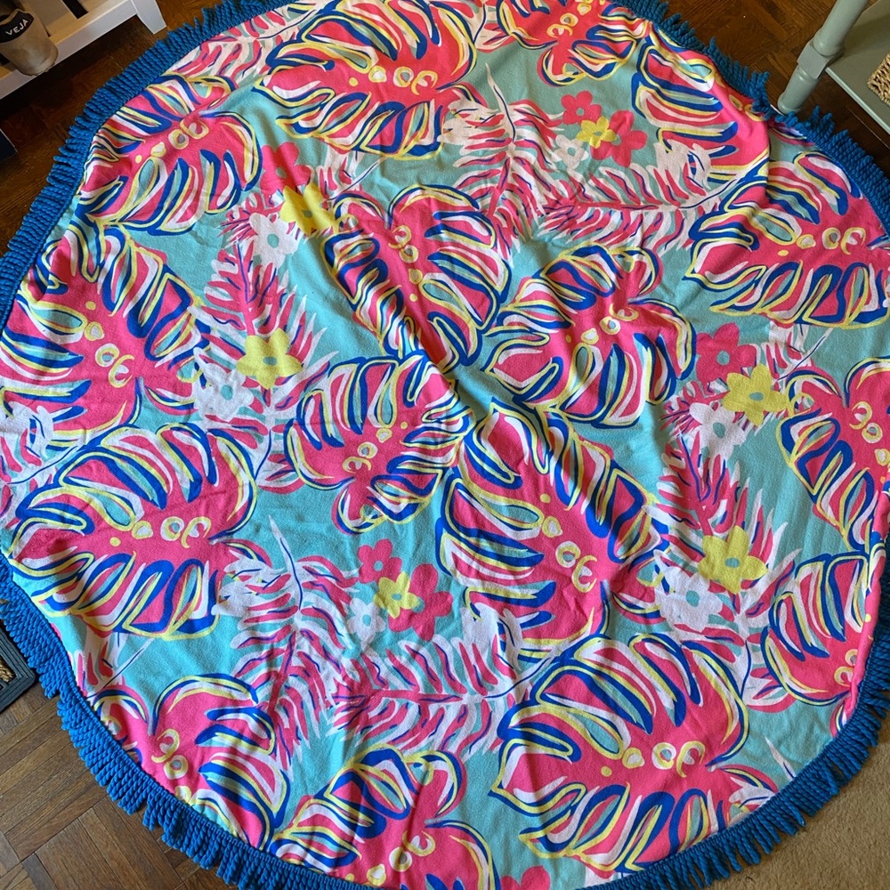Simply Southern round 62” beach towel - Picture 2 of 2